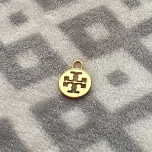 Gold Tory Burch Necklace Charm